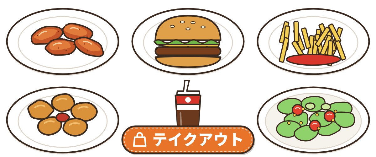 ケンタッキーフライドチキンのテイクアウトメニュー